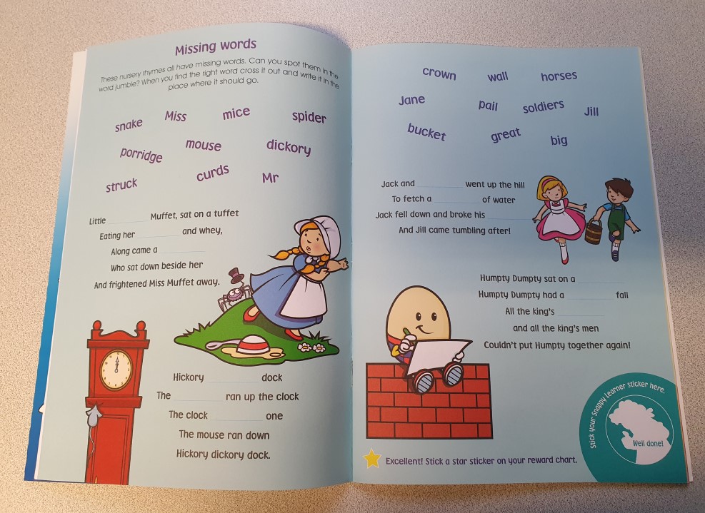 READING AND WRITING, Educational Books and Games