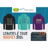 LEAVERS -ON TOUR COLOUR HOODIE, Leavers Garments