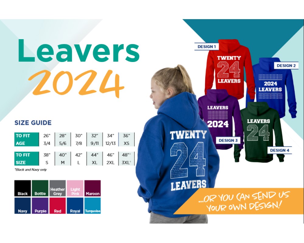 LEAVERS - ON TOUR HOODIE, Leavers Garments