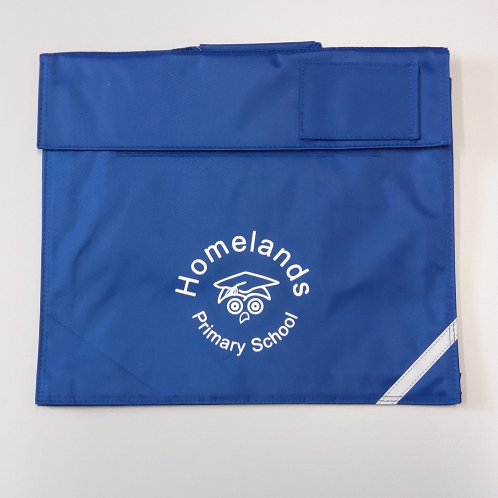 Homelands Primary School - HOMELANDS BOOK BAG, Uniform Items