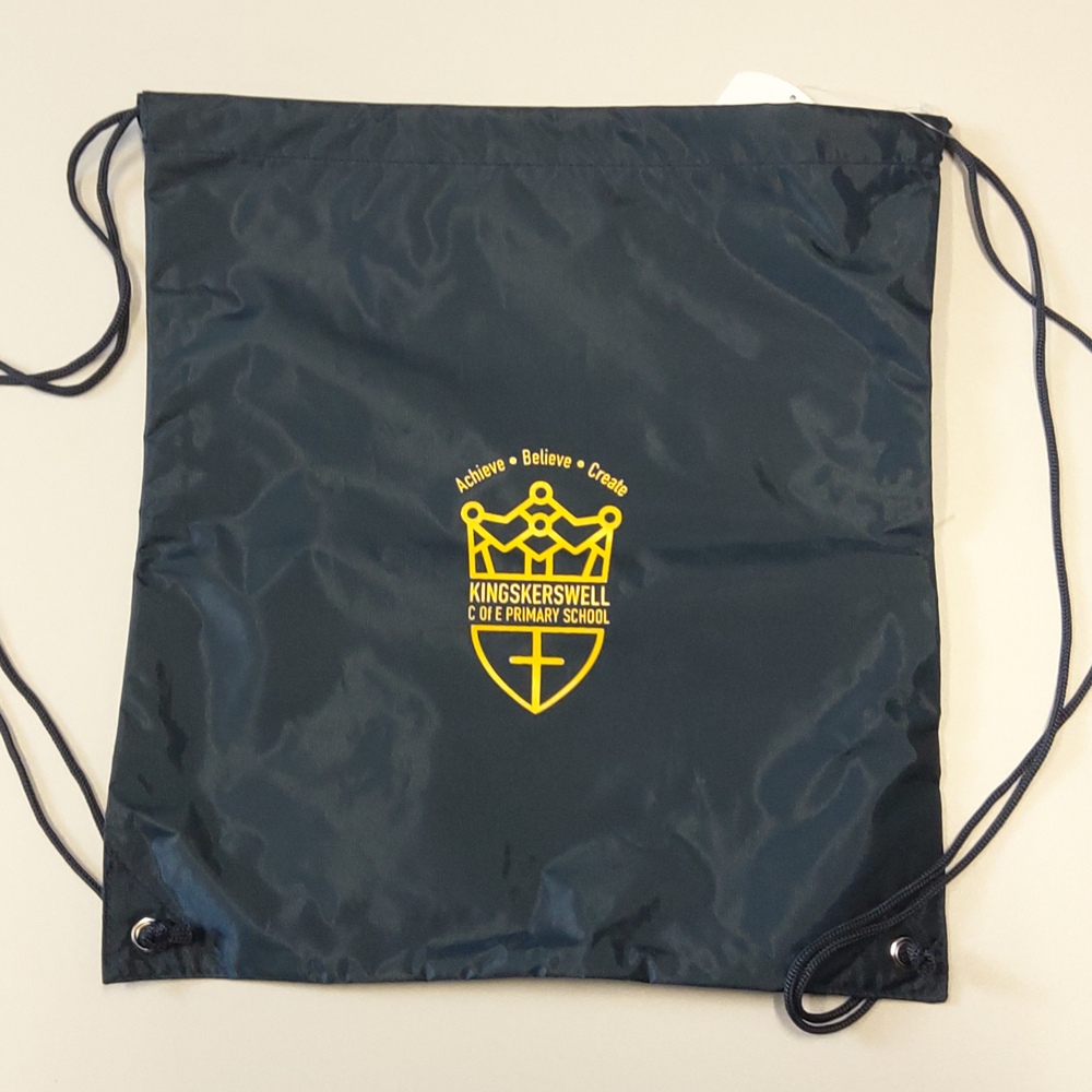 Kingskerswell C of E Primary School - KINGSKERSWELL PE BAG, PE Kit