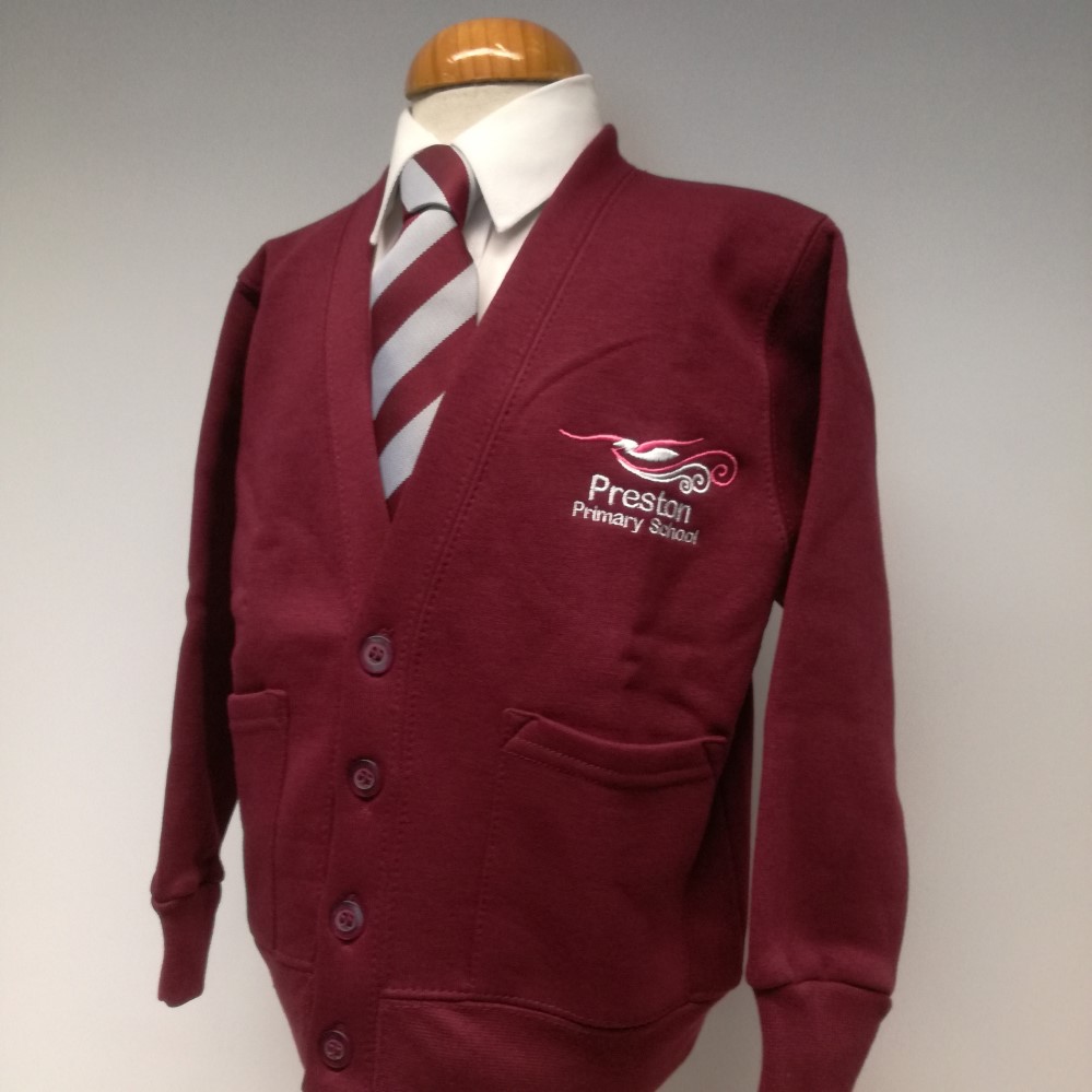 Preston Primary School - PRESTON PRIMARY CARDIGAN, Uniform Items