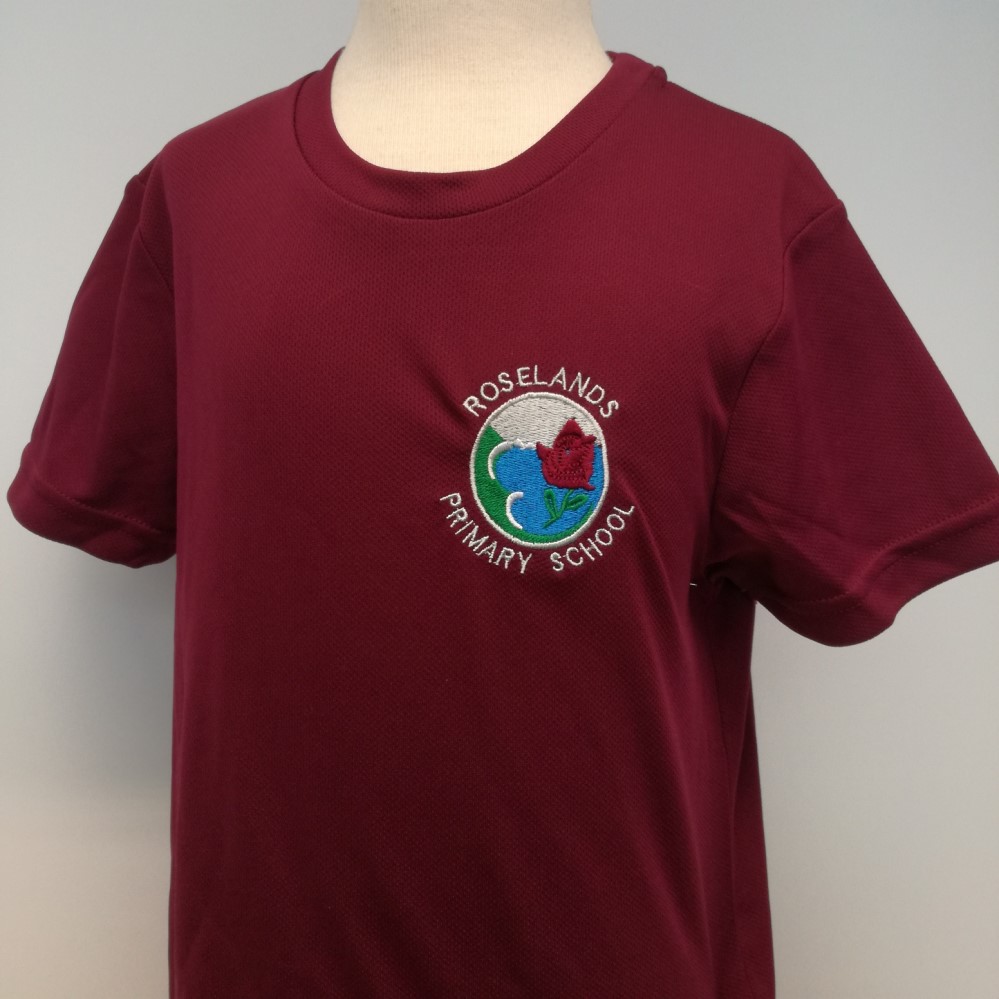 Roselands Primary School - ROSELANDS PE T SHIRT, PE Kit