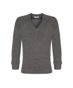 50 50 VNECK JUMPER, Plain School Wear, Years 7 to 11, TBGS Uniform