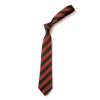 Sherwell Valley Primary School - BS68 Tie Broad Stripe design Red / Green, Ties, Uniform Items