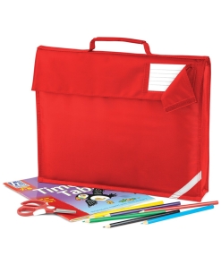 QD51 QUADRA JNR BOOK BAG, Accessories, Plain Bags and Bottles