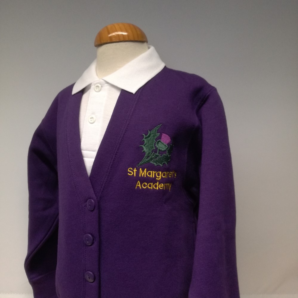 St Margarets Academy - ST MARGARETS CARDIGAN, Uniform Items
