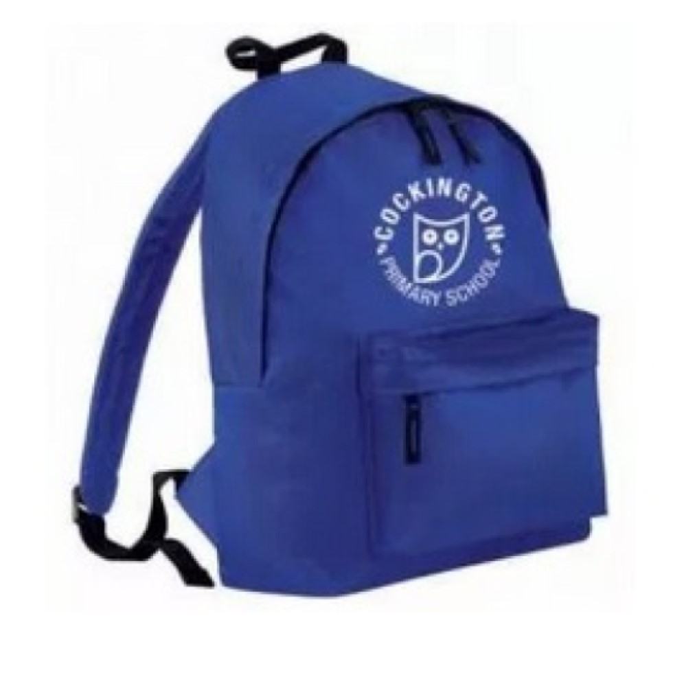 Cockington School - COCKINGTON BACK PACK, Uniform Items