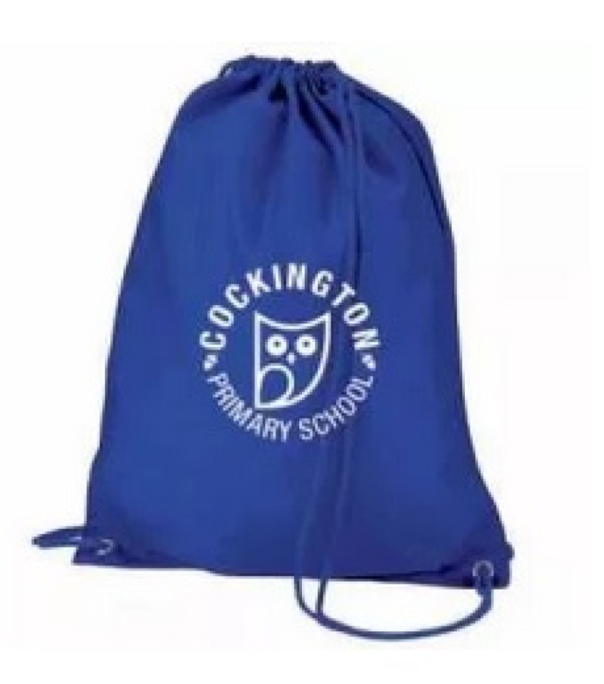 Cockington School - COCKINGTON PE BAG, Uniform Items, PE Kit