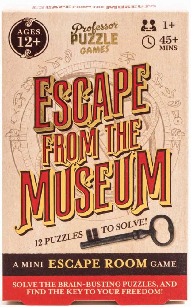 ESCAPE FROM THE MUSEUM, Educational Books and Games