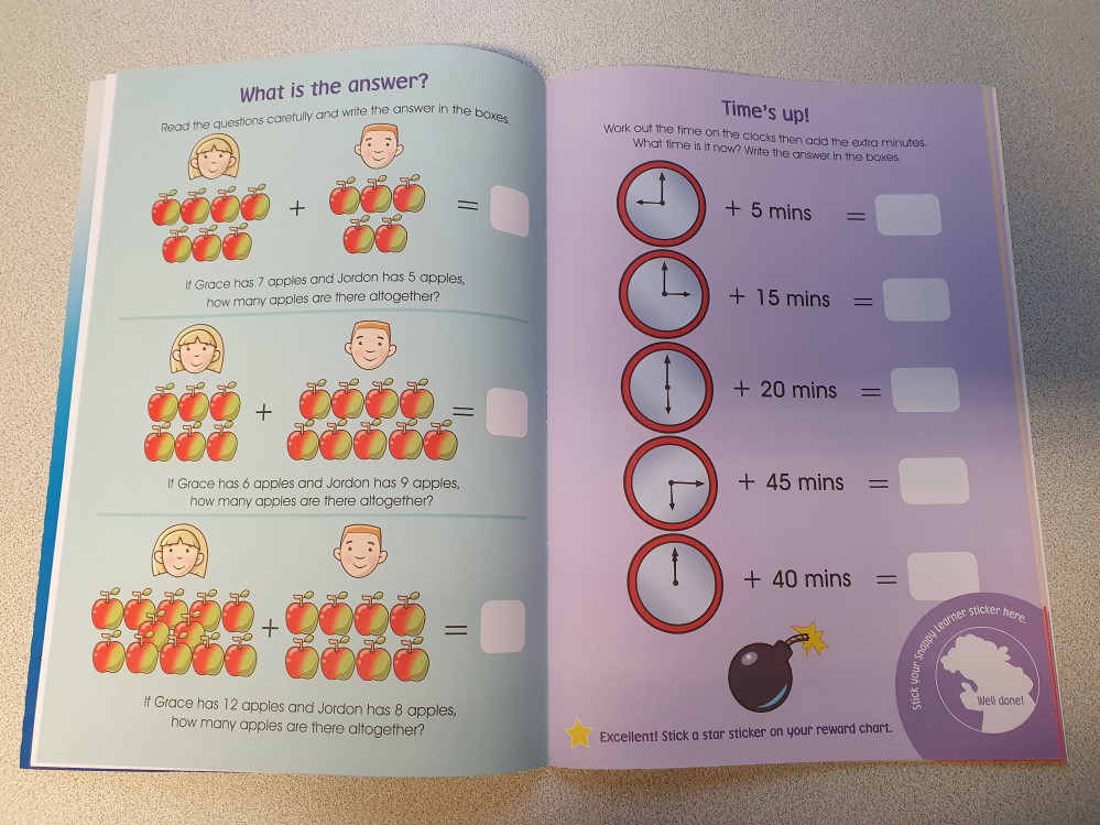 ADDING AND SUBTRACTING, Educational Books and Games