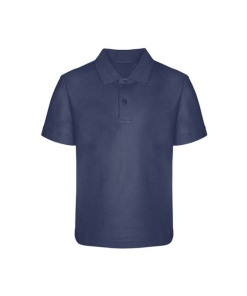 POLO SHIRT - NAVY BLUE, Plain School Wear, Uniform Items, Hayes School