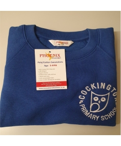 Cockington School - OLD LOGO COCKINGTON SWEATSHIRT, Sale Items, Uniform Items