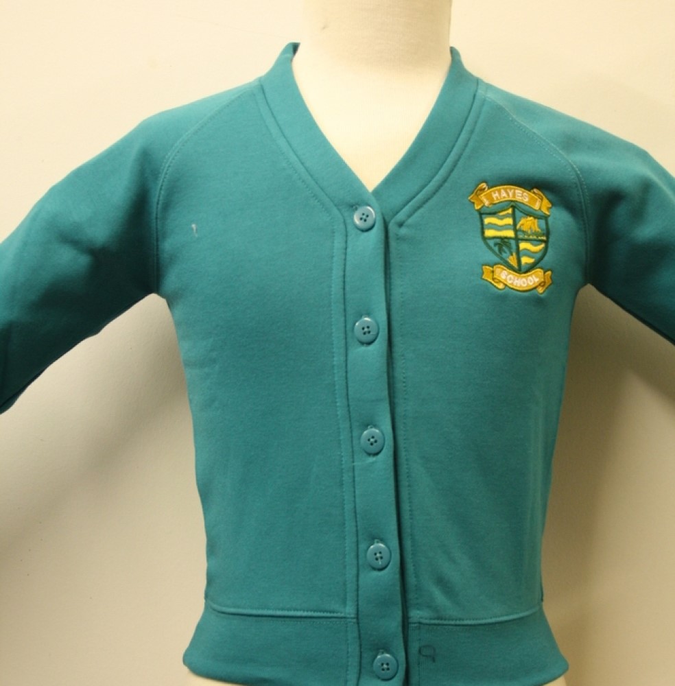 Hayes Primary School - HAYES SCHOOL CARDIGAN, Hayes School