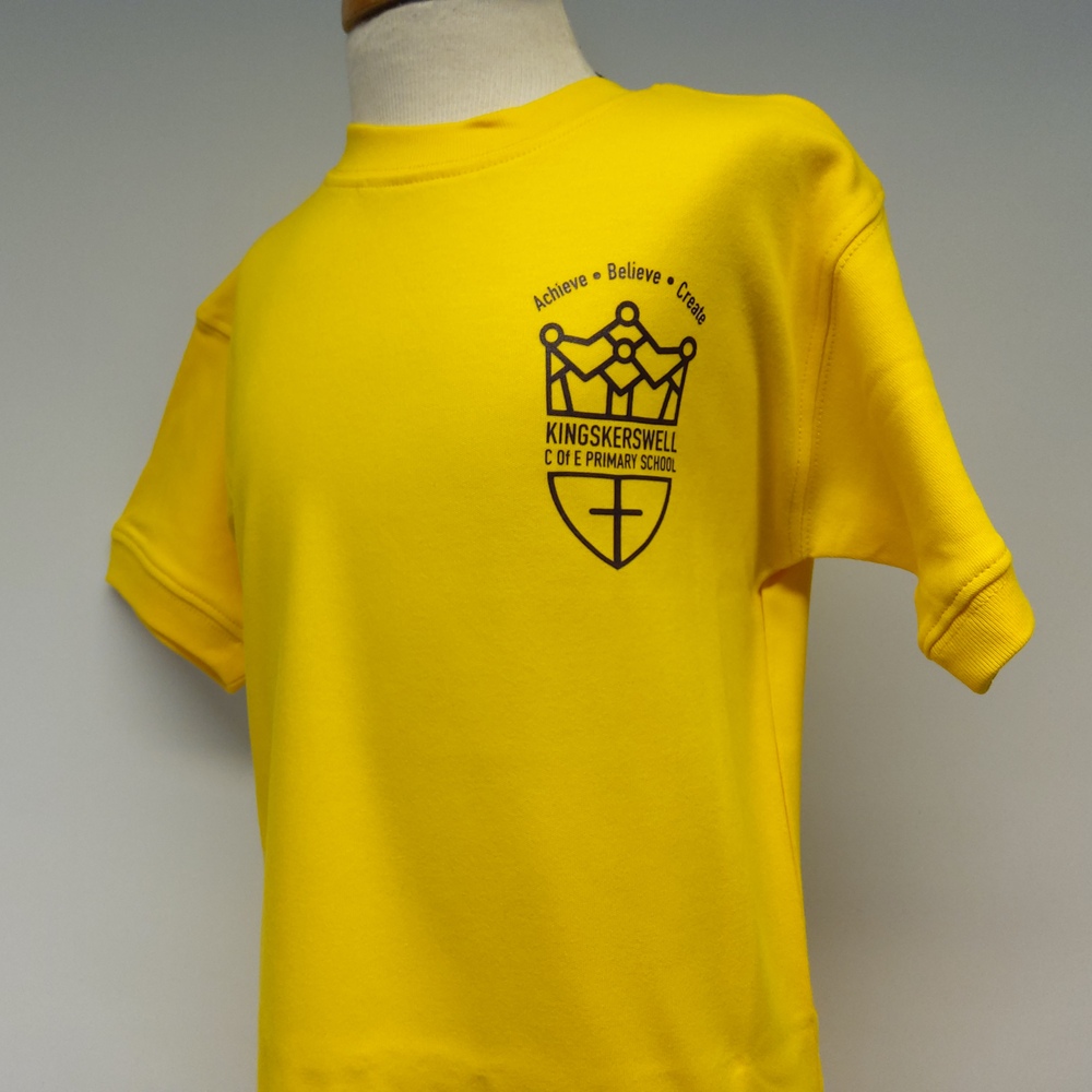 Kingskerswell C of E Primary School - KINGSKERSWELL PE T SHIRT, PE Kit
