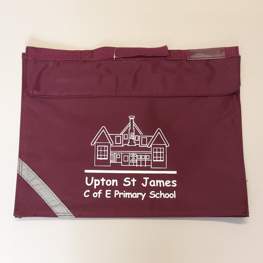 Upton St James C of E Primary School - UPTON SCHOOL BOOK BAG, Uniform Items