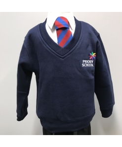 Priory RC Primary - PRIORY RC V-NECK SW, Uniform Items