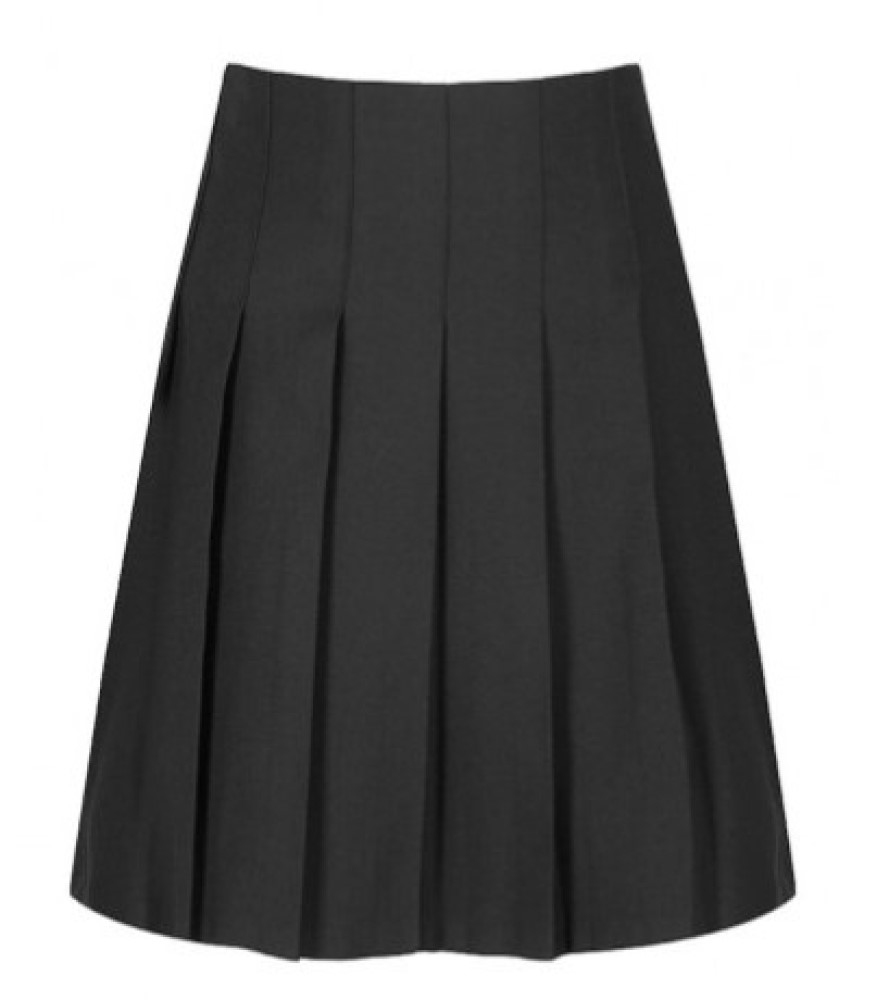 Junior Stitch Down Pleat Skirt, Years 7 to 11, Skirts & Pinafores