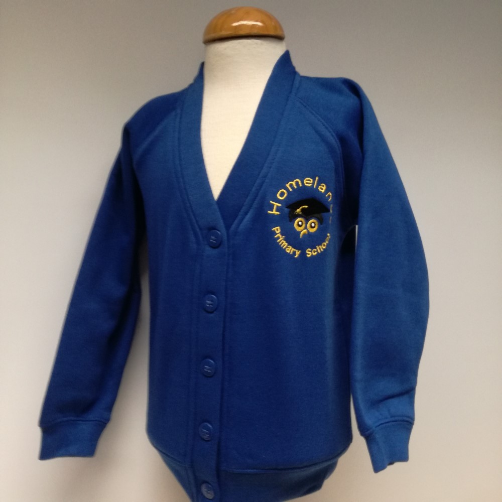 Homelands Primary School - HOMELANDS CARDIGAN, Uniform Items