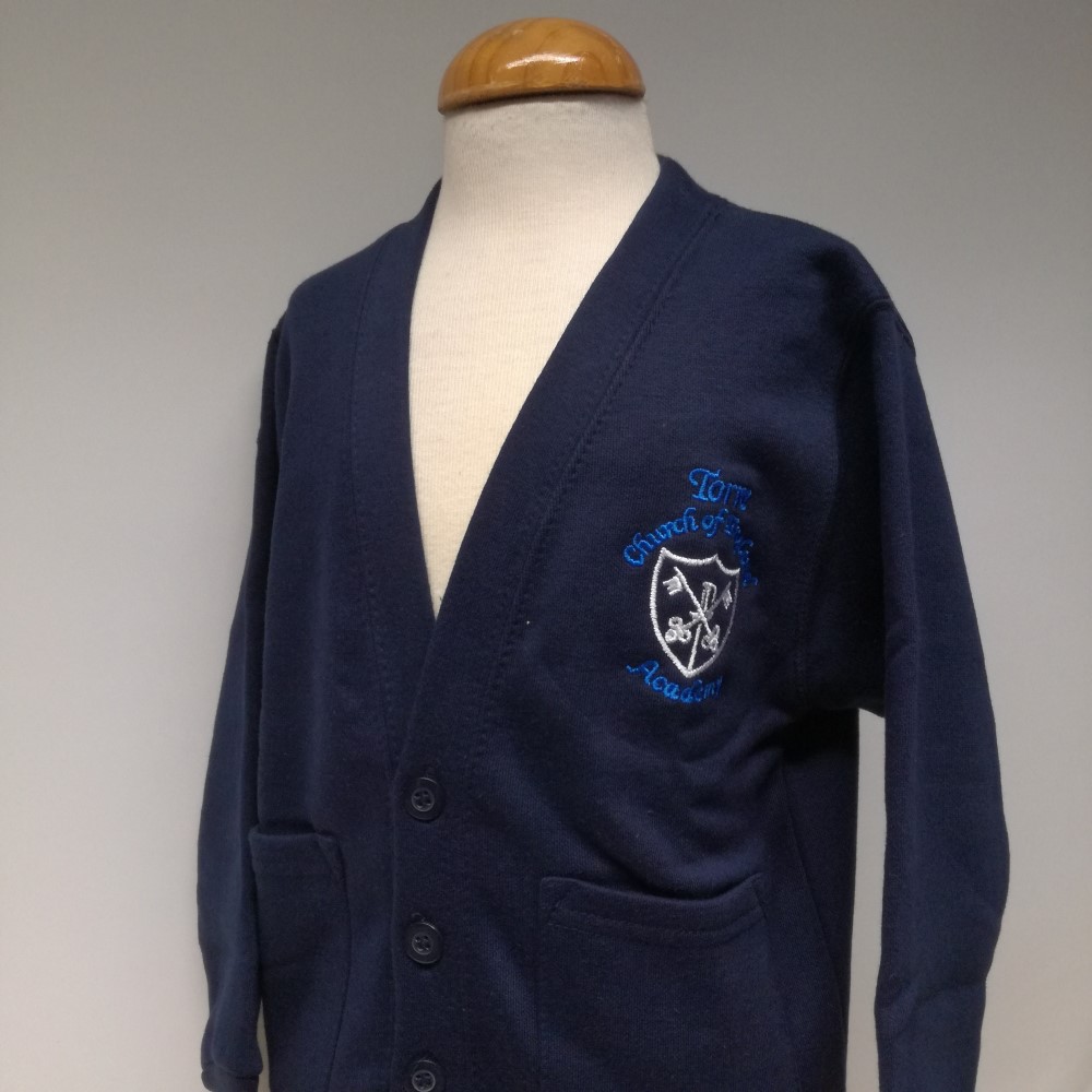 Torre C of E Academy - TORRE ACADEMY CARDIGAN, Uniform Items